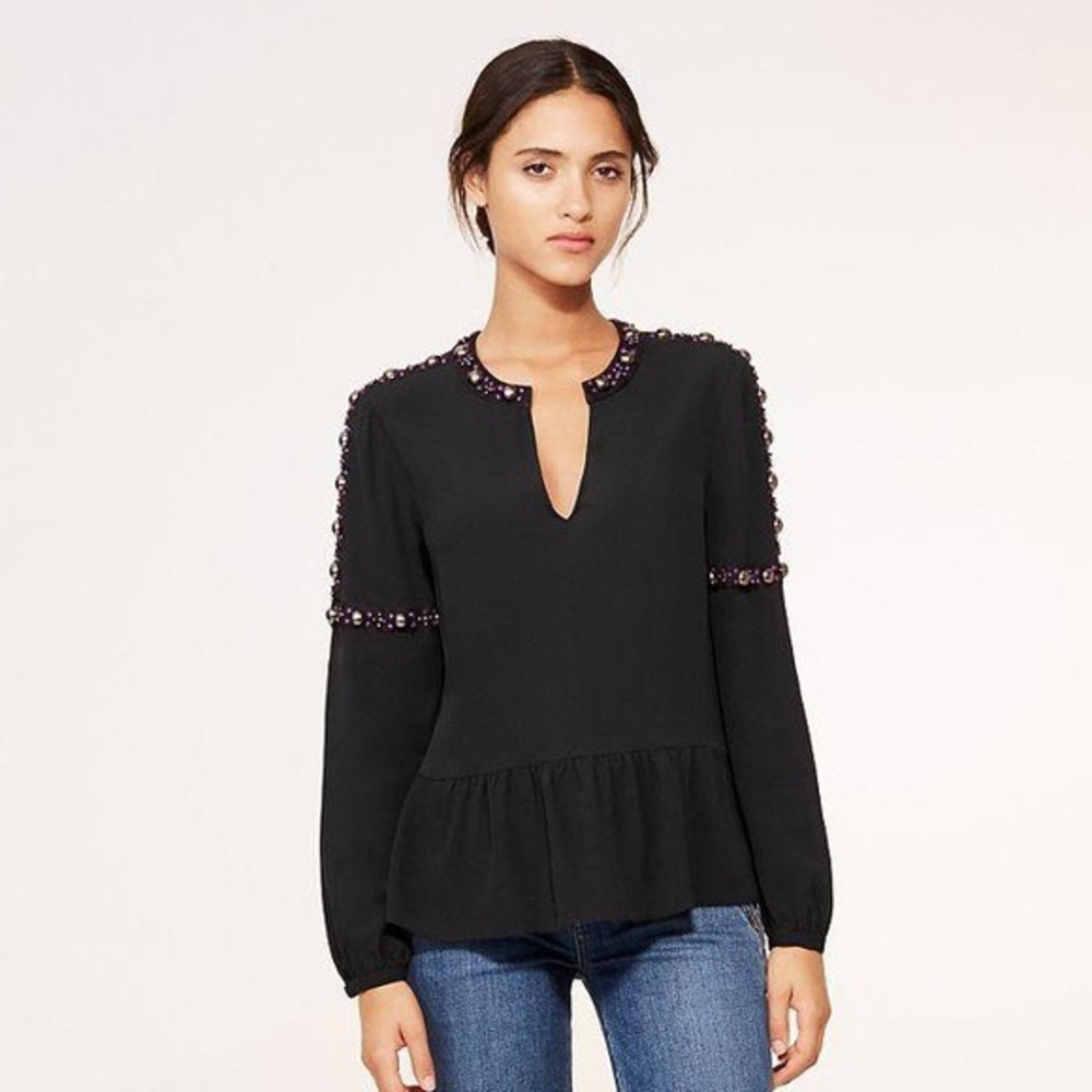Tory Burch Mezair Tunic top size 8 NWT